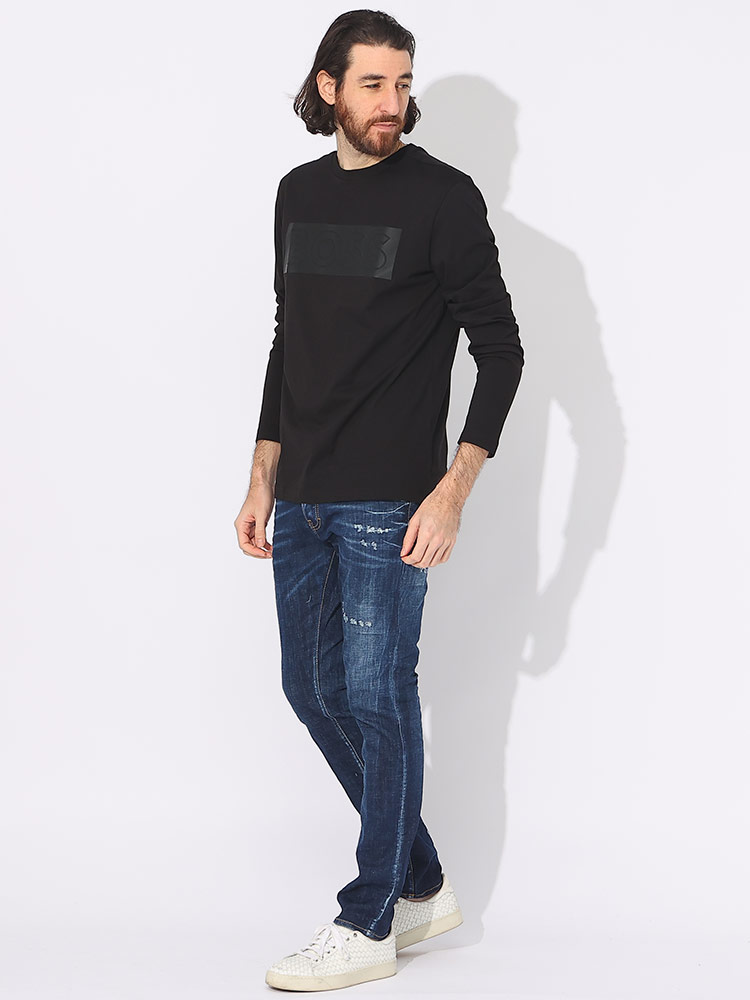 ボス メンズ 長袖Tシャツ 50494558 333 メンズロングスリーブTシャツ | HUGO BOSS