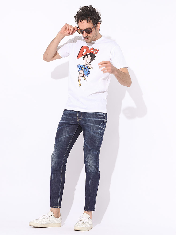 ☆VIP価格☆ D SQUARED2 シャツ ☆D SQUARED2☆ディストレス クラシック ウエスタン シャツ