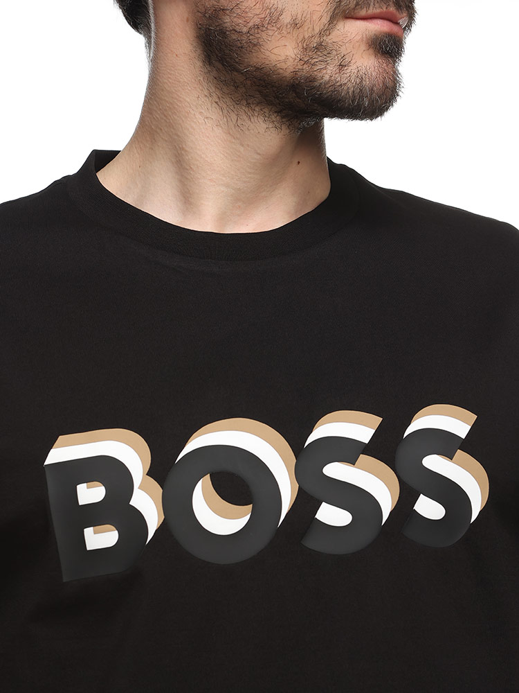 HUGO BOSS (ヒューゴボス) シグネチャーロゴプリント クルー