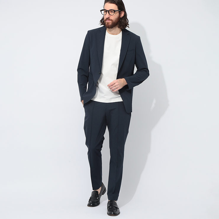 HUGO BOSS（ヒューゴ・ボス） ストレッチ シングル ジャケット ロング