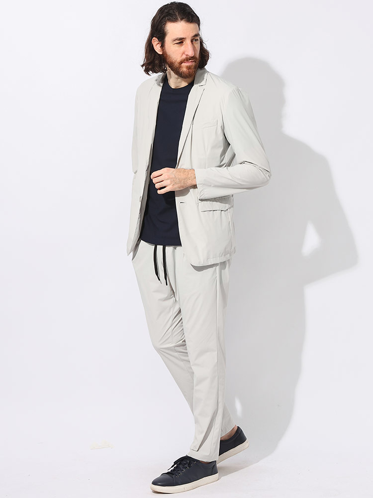 HERNO☆雑誌掲載♪ マットナイロン＆ウール異素材コンビミドル丈 異素材ミックス HERNO(ヘルノ) アウター(レディース) - 海外通販