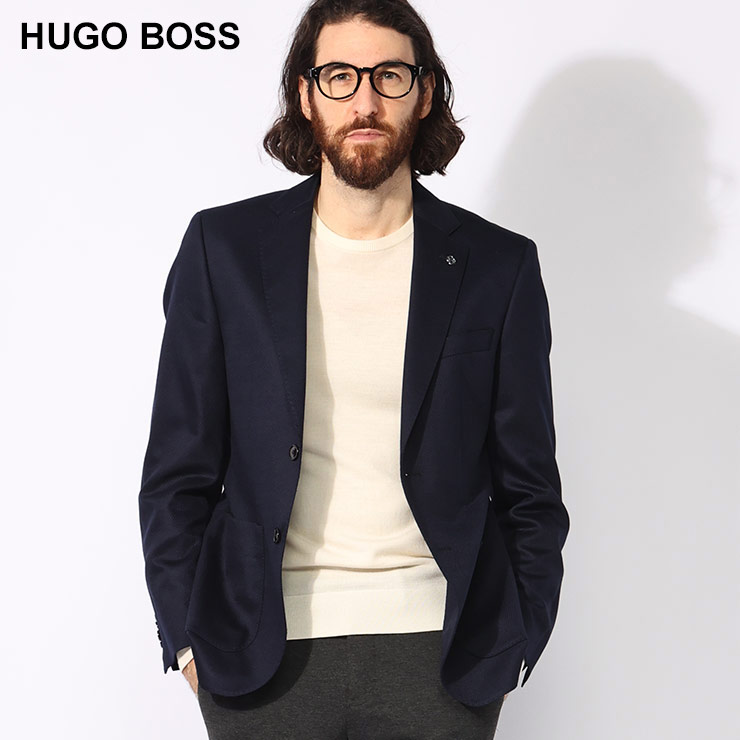 USA製 90s VINTAGE HUGO BOSS ウール テーラードジャケット