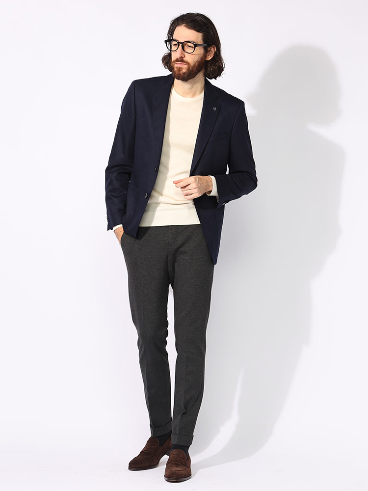 未使用級 現行BOSS パフォーマンスストレッチジャージージャケット 洗える L BOSS - スリムフィットジャケット パフォーマンスストレッチジャージー