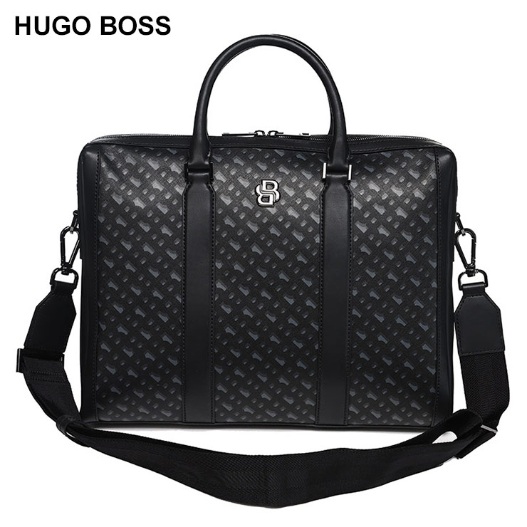 【定価6.2万•極上】ヒューゴボス 2way レザーブリーフケース ビジネスA4 ヒューゴボス 2way レザーブリーフケース ビジネスA4バックイン