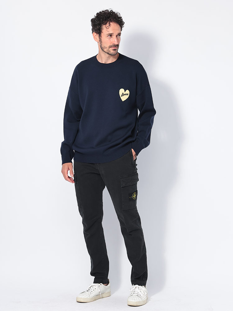STONE ISLAND（ストーン アイランド） ロゴワッペン ジップフライ