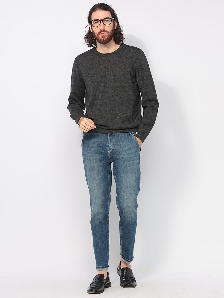 HUGO BOSS ヒューゴボス ウール スリムフィット クルーネック