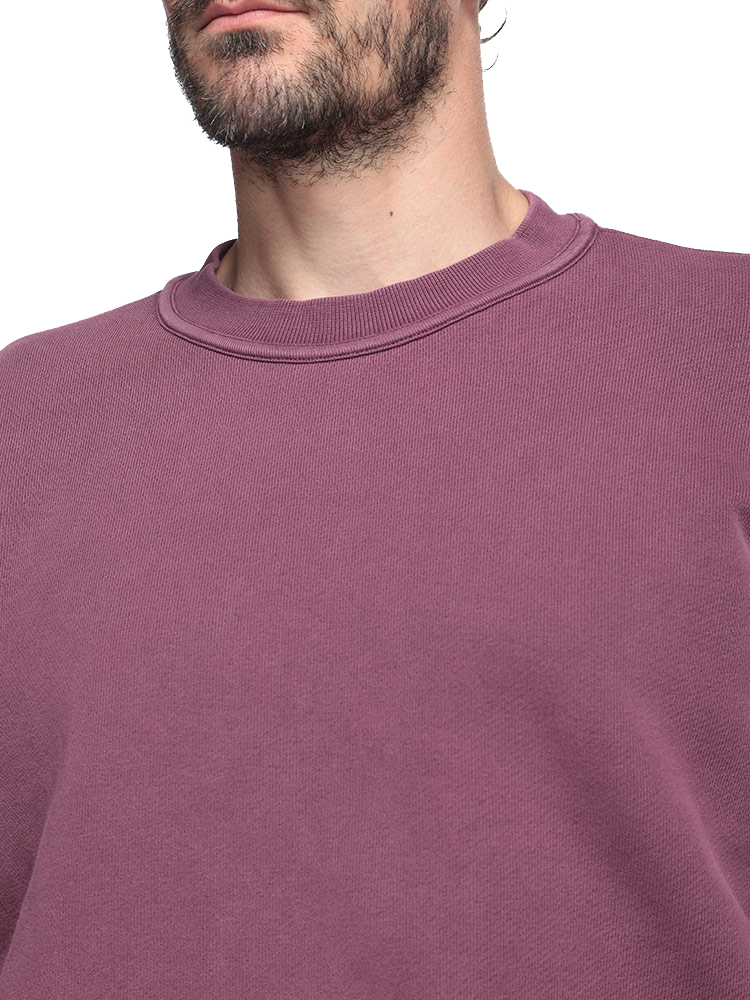 STONE ISLAND（ストーン アイランド） 裏毛 ガーメントダイ加工 クルー