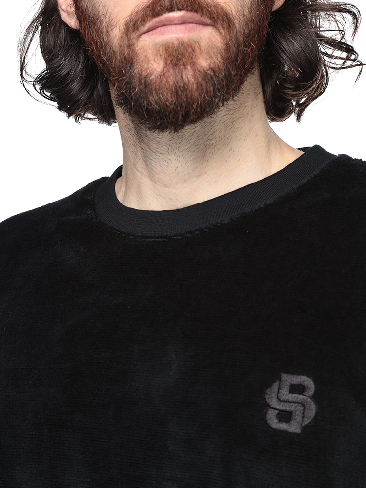 HUGO BOSS（ヒューゴ・ボス） セットアップ対応 ベロア ロゴ刺繍