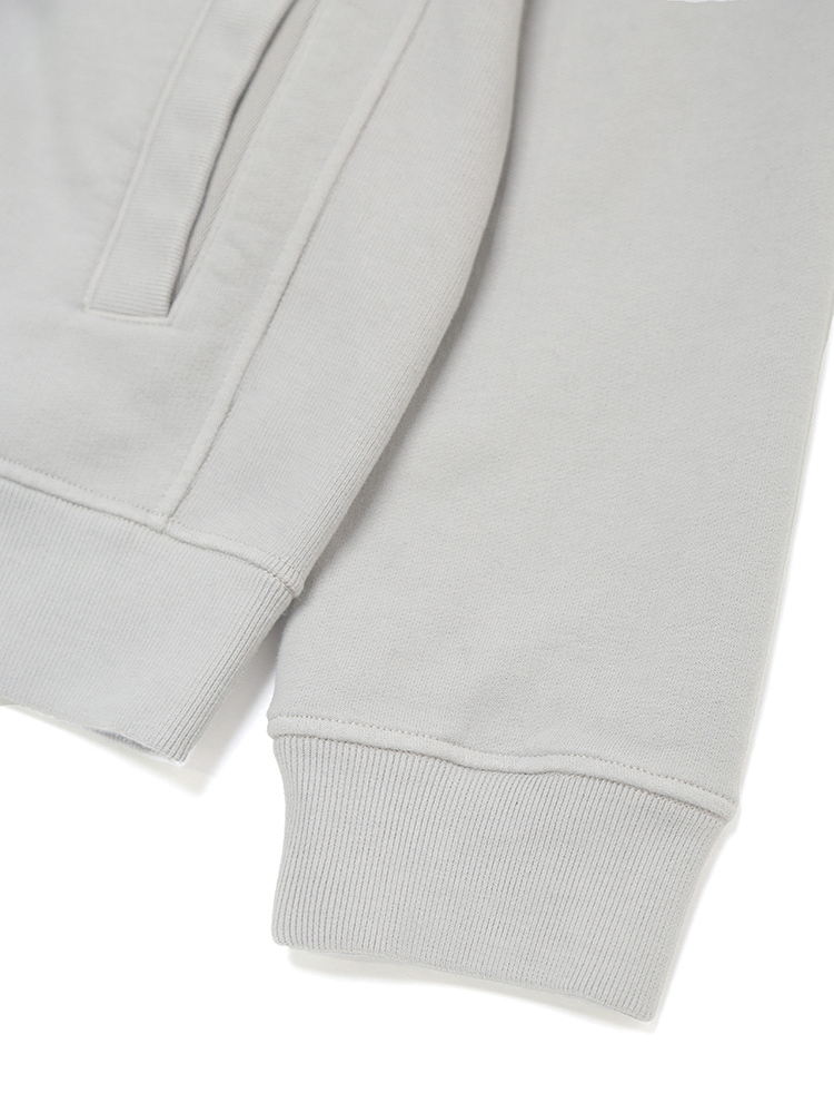 STONE ISLAND（ストーン アイランド） 裏起毛 ロゴパッチ フルジップ