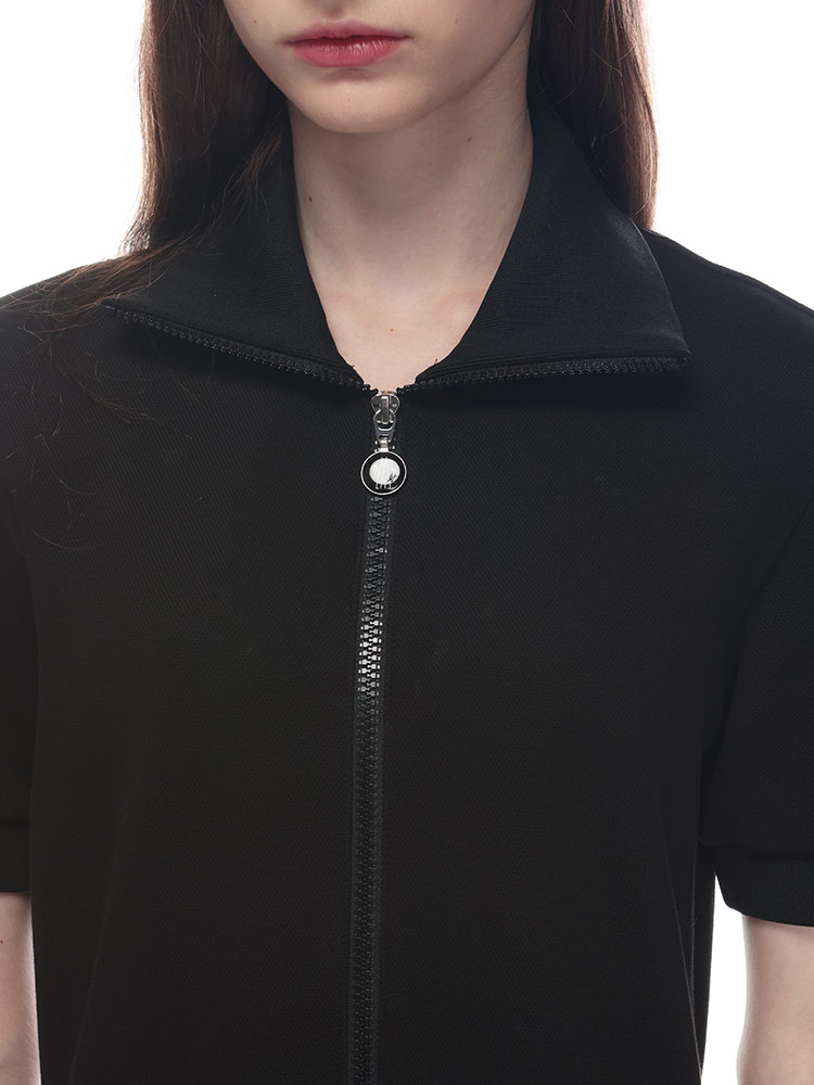MONCLER（モンクレール） ジップ ポケット 半袖 ワンピース