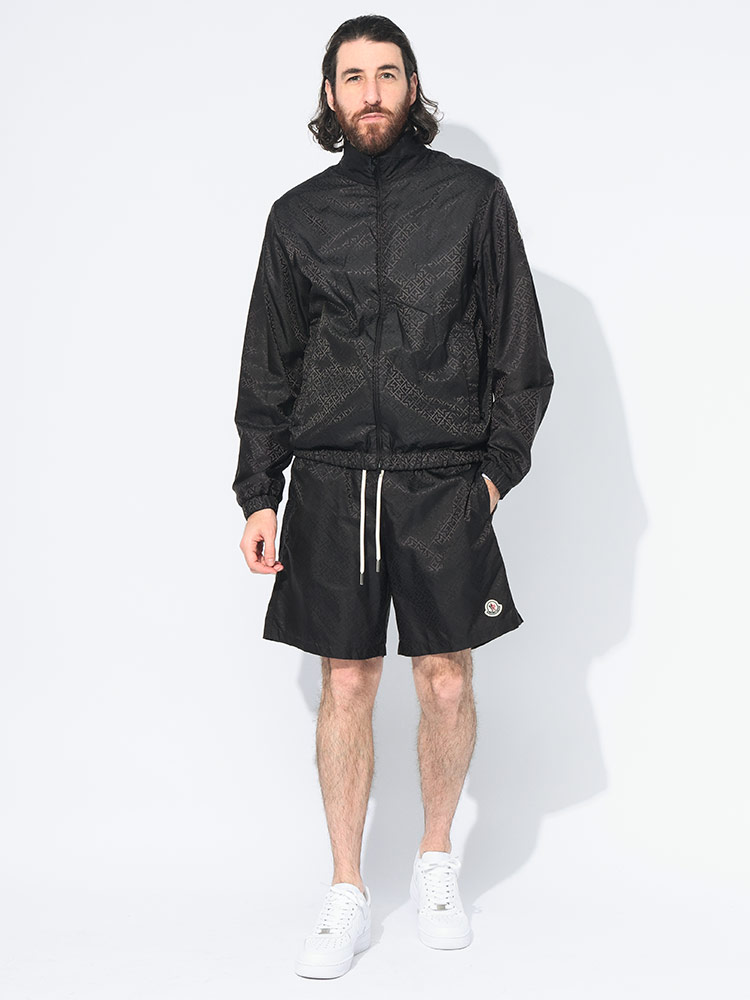 MONCLER（モンクレール） ブルゾン メンズ モノグラムプリント