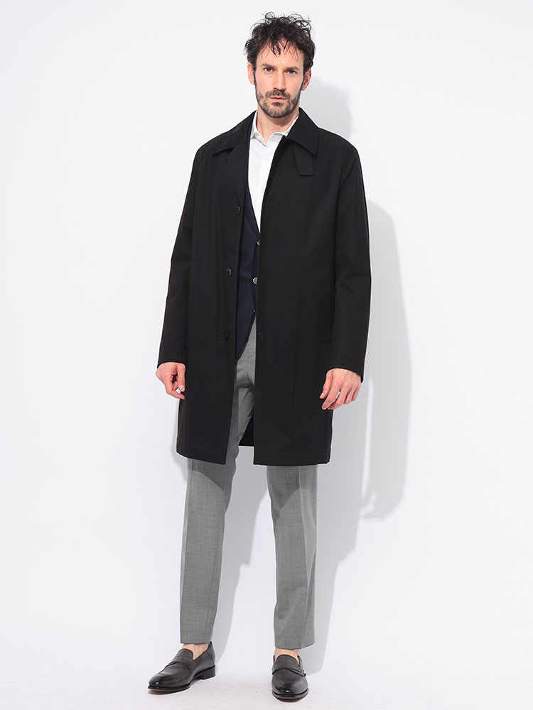 HUGO BOSS（ヒューゴ・ボス） ステンカラーコート メンズ コットン