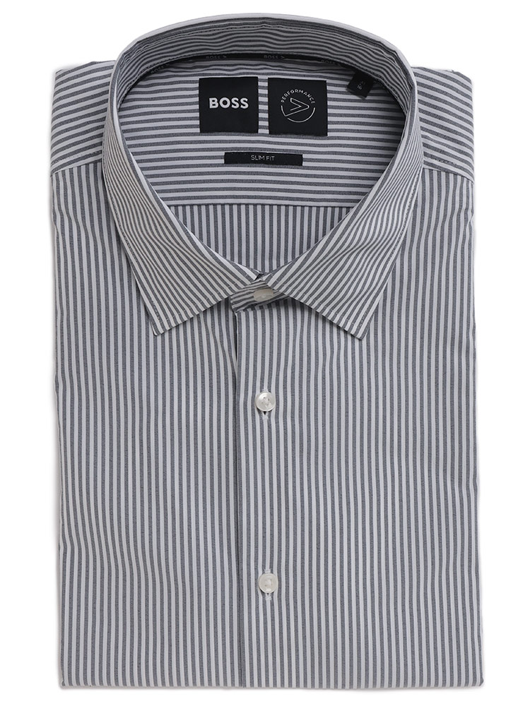 HUGO BOSS（ヒューゴ・ボス） 長袖 ドレスシャツ メンズ ストレッチ