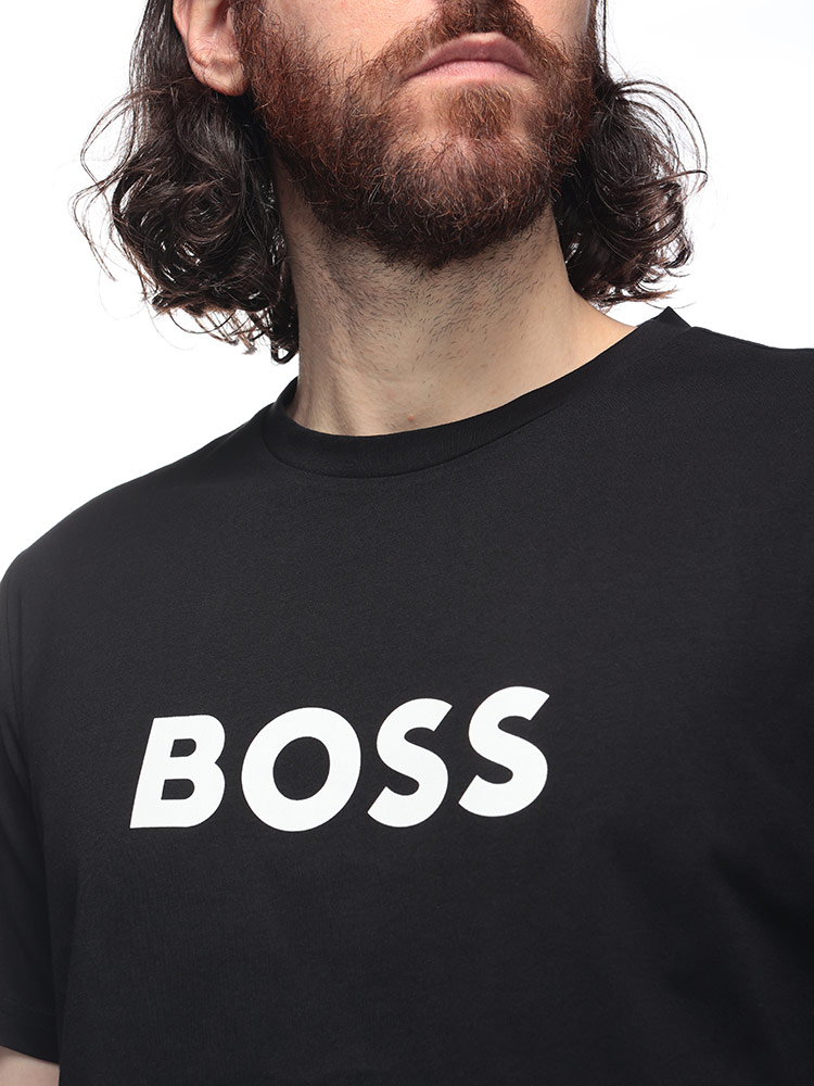 Hugo Boss Tシャツ 半袖 クルーネック ロゴ コットン 50491706 7669202989.jpg
