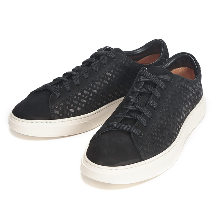 HUGO BOSS（ヒューゴ・ボス） レザースニーカー メンズ モノグラム