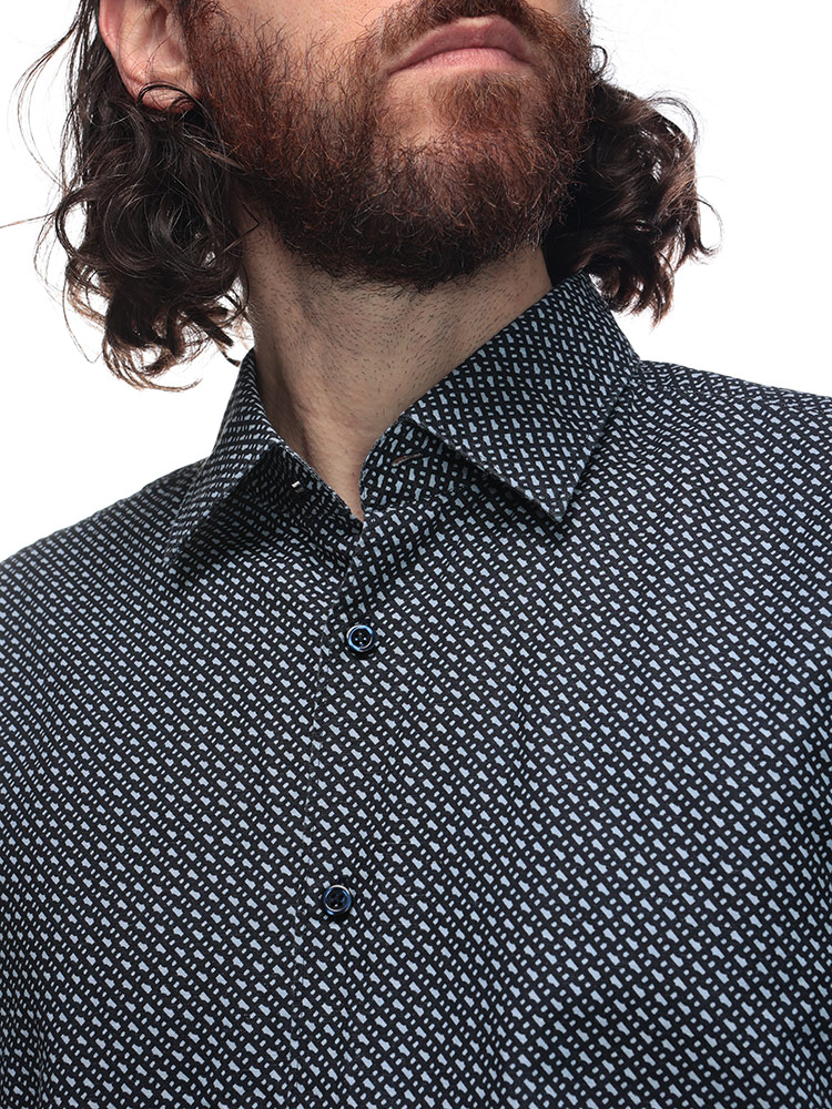 hugo boss 長袖シャツ　(41A) HUGO BOSS ヒューゴボス 長袖 シャツ メンズ BBモノグラム