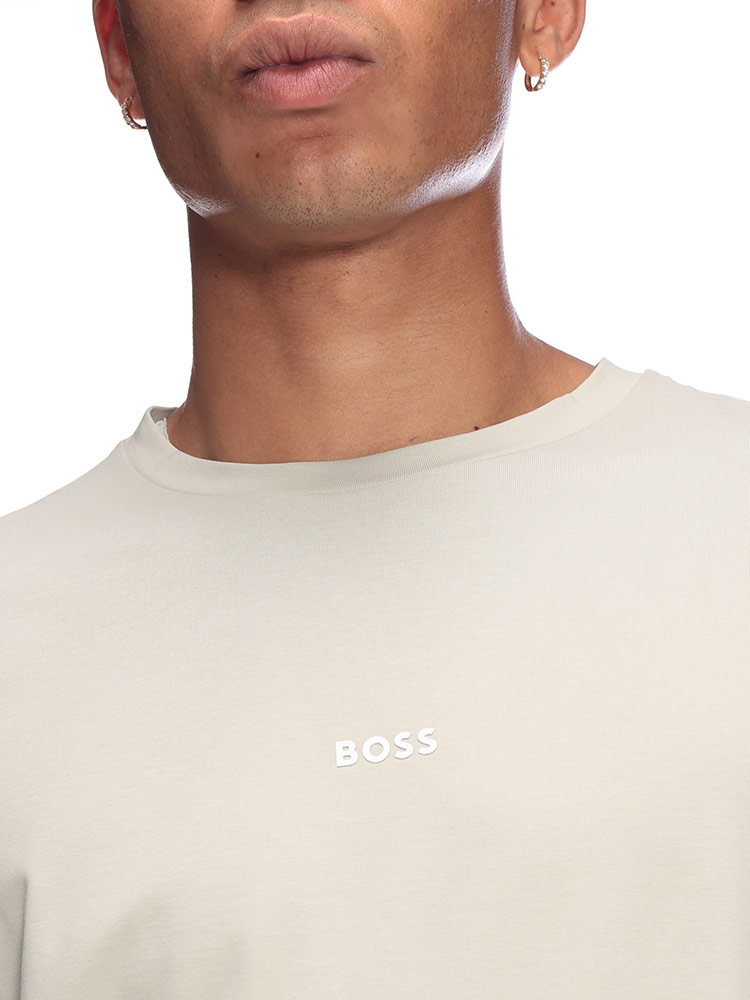 HUGO BOSS（ヒューゴ・ボス） メンズ ロゴプリント ストレッチコットン