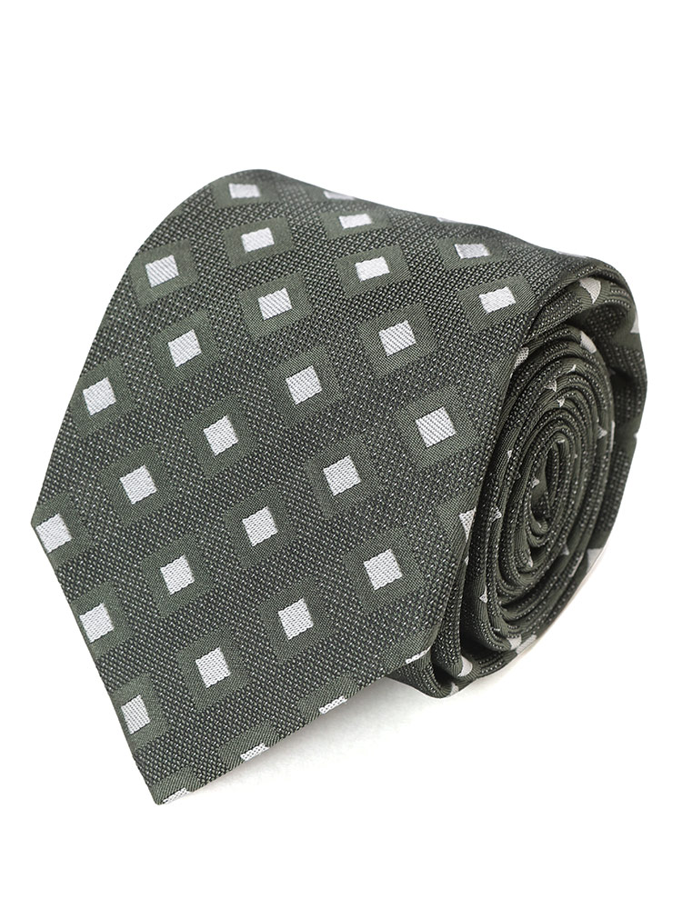 HUGO BOSS（ヒューゴ・ボス） ネクタイ メンズ シルク混 ダイヤ柄