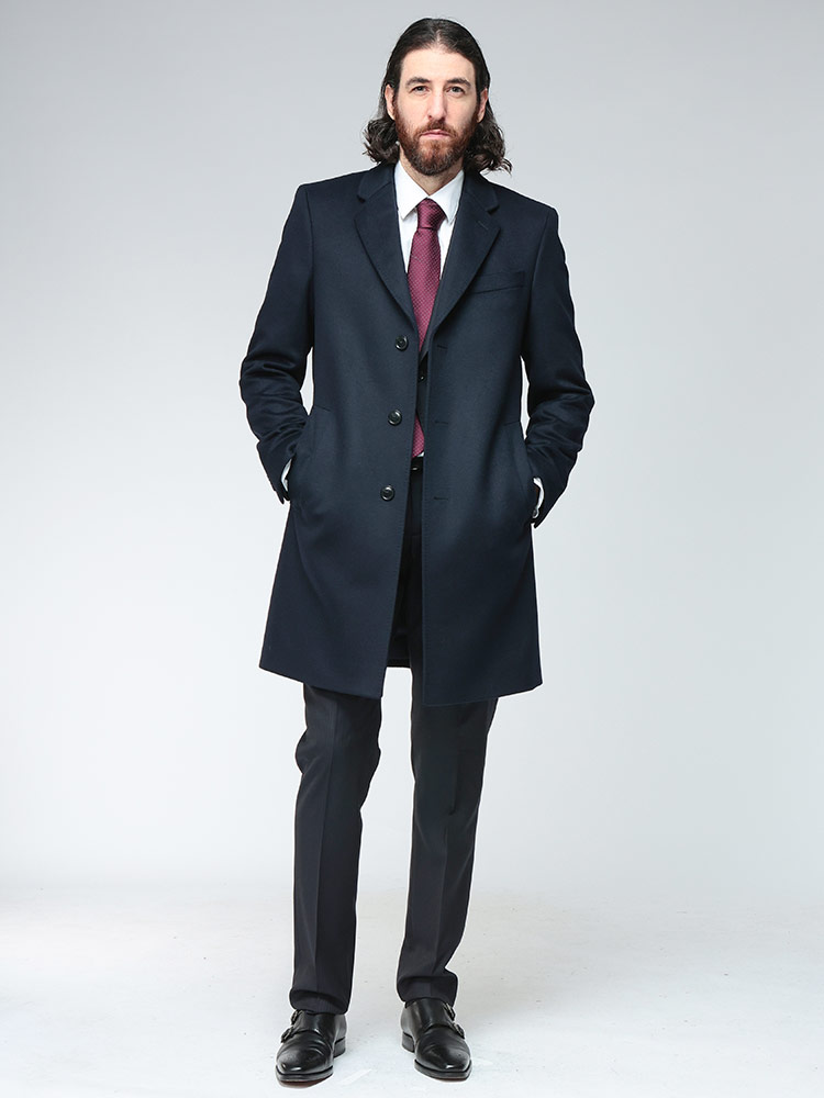 美品✨ヒューゴボス カシミヤ ヘリンボーン スタンドカラー ロングコート36 楽天市場】ヒューゴボス カシミア コートの通販