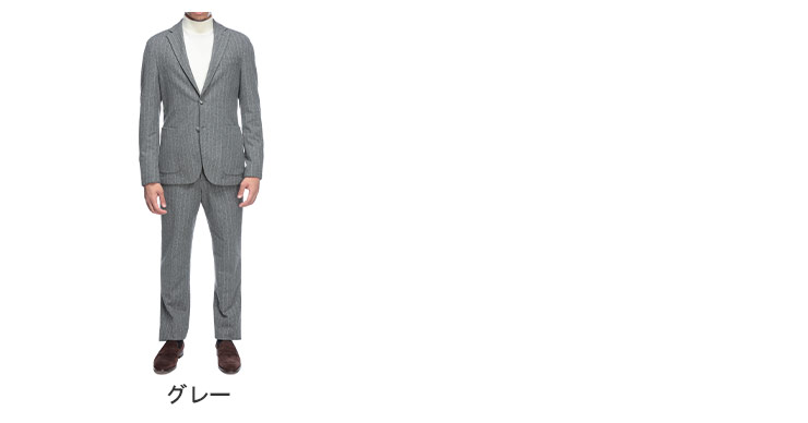 HUGO BOSS（ヒューゴ・ボス） スーツ メンズ フランネルストライプ 2つ