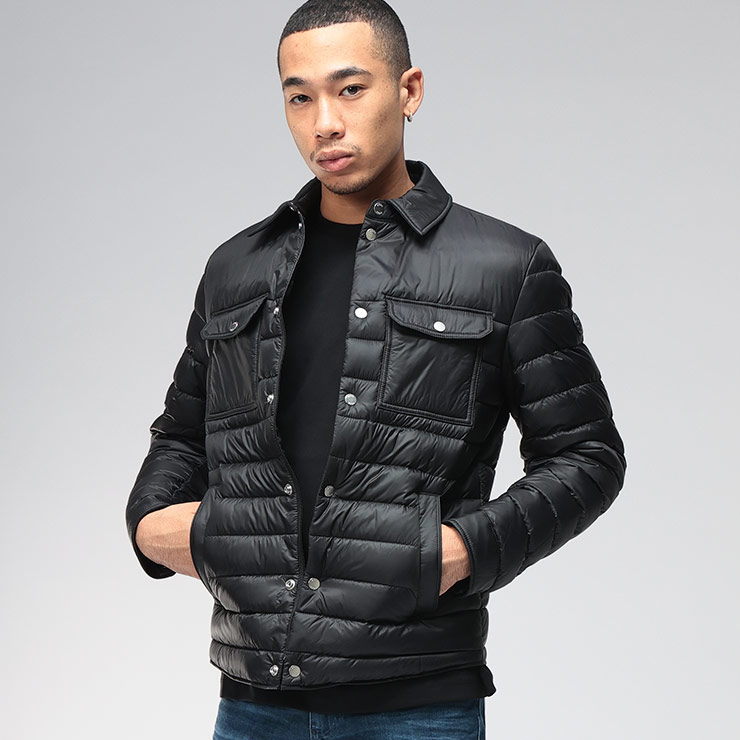 Hugo Bossブルゾン　購入希望価格に値下げしました HUGO BOSS（ヒューゴ・ボス） ダウン ブルゾン メンズ 撥水加工