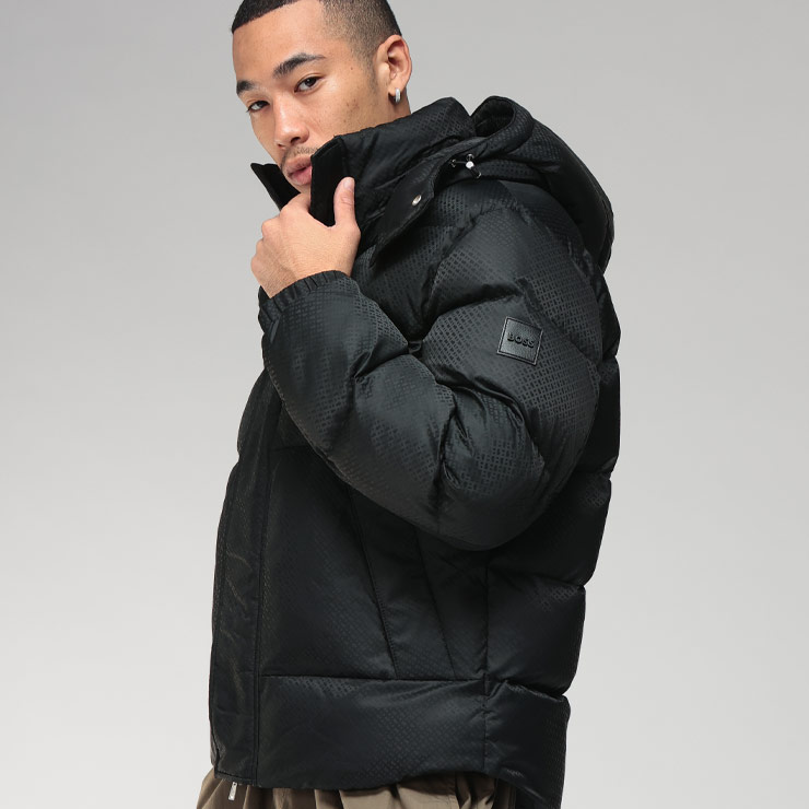 HUGO BOSS（ヒューゴ・ボス） ブルゾン メンズ 総柄 BBモノグラム