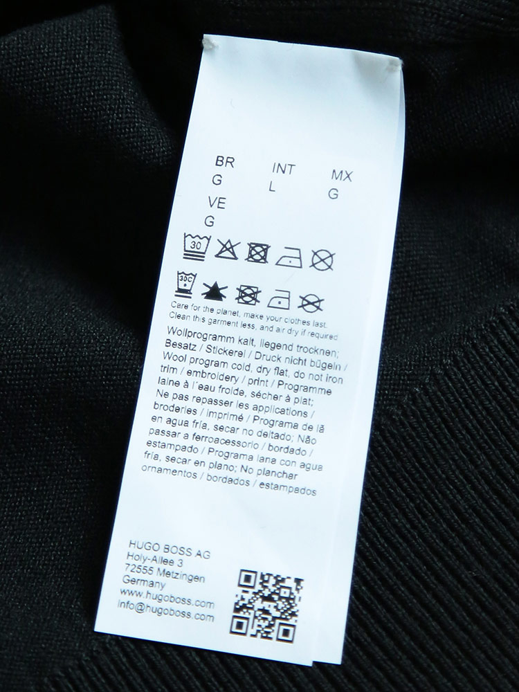 HUGO BOSS（ヒューゴ・ボス） ブルゾン メンズ フロント 切り替え