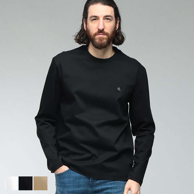 新品タグ付き✨【HUGO BOSS】長袖ポロシャツ ブラック Mサイズ HUGO BOSS（ヒューゴ・ボス） ポロシャツ BLACK 50485162 10247296