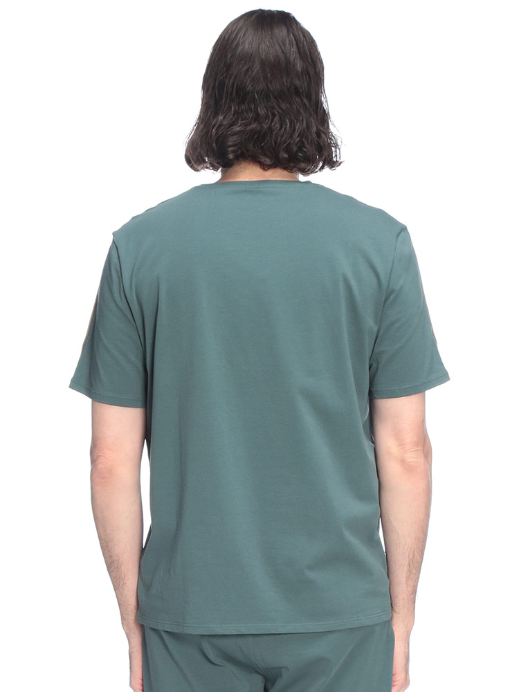 HUGO BOSS（ヒューゴ・ボス） メンズ Tシャツ 半袖 ロゴ 肩ライン