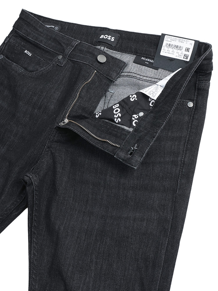 HUGO BOSS（ヒューゴ・ボス） メンズ ジーンズ ロゴ 5P ストレッチ