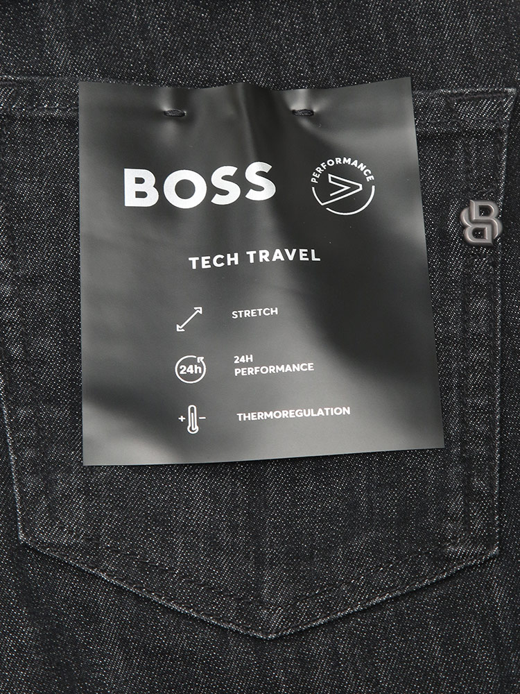 HUGO BOSS（ヒューゴ・ボス） メンズ ジーンズ ロゴ 5P ストレッチ