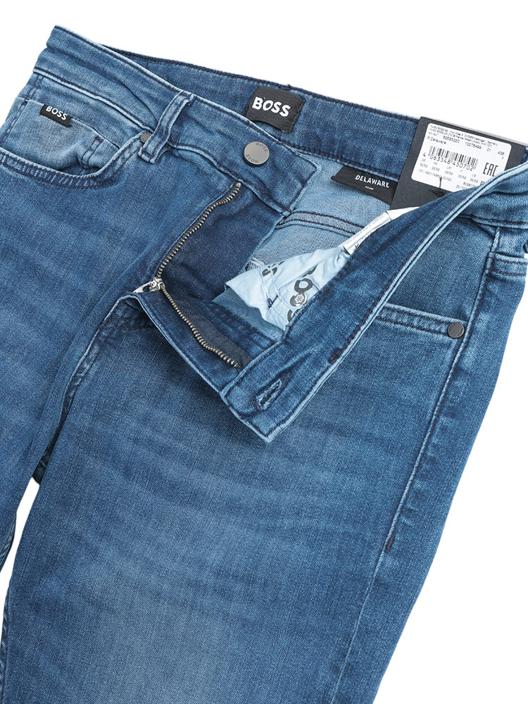 HUGO BOSS（ヒューゴ・ボス） メンズ ジーンズ ロゴ 5P ストレッチ