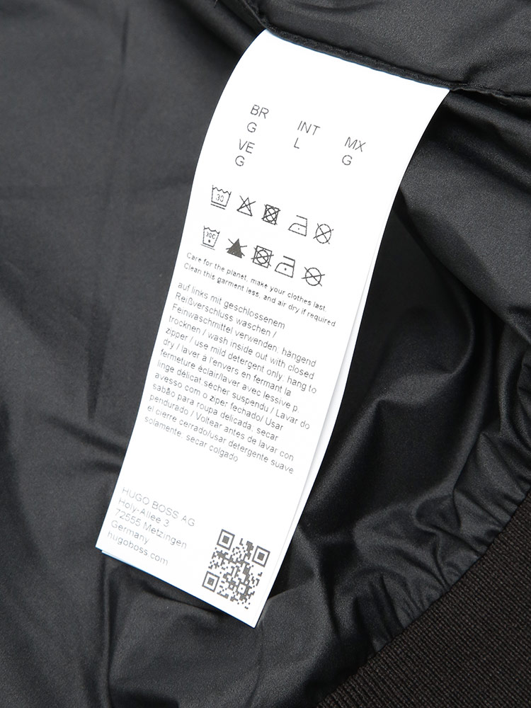 HUGO BOSS（ヒューゴ・ボス） メンズ ブルゾン ロゴ ワンポイント