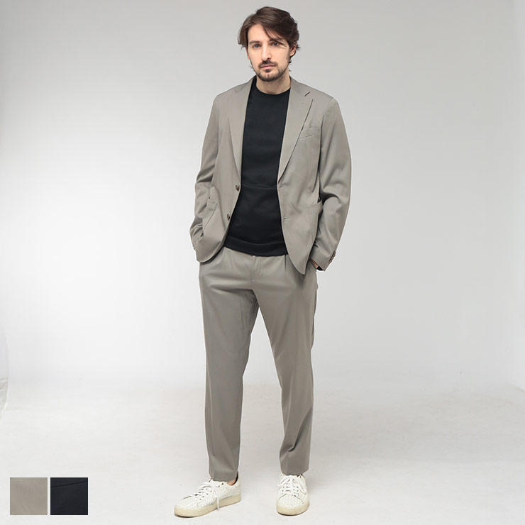 美品 希少 ヒューゴボス シルクウール 2XL スーツ セットアップ ダブル HUGO BOSS（ヒューゴ・ボス） メンズ スーツ ストレッチウール