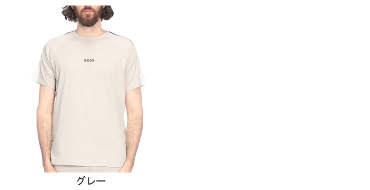 HUGO BOSS（ヒューゴ・ボス） メンズ Tシャツ 半袖 クルーネック ワン