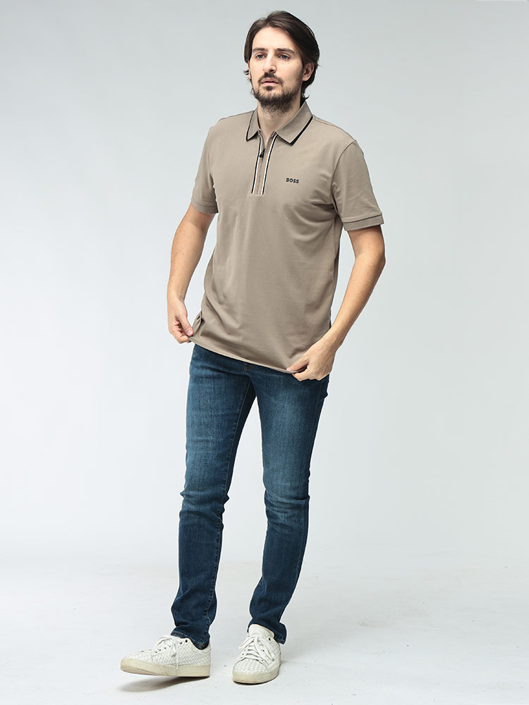 HUGO BOSS（ヒューゴ・ボス） メンズ ポロシャツ 半袖 HBG50555698ミニ