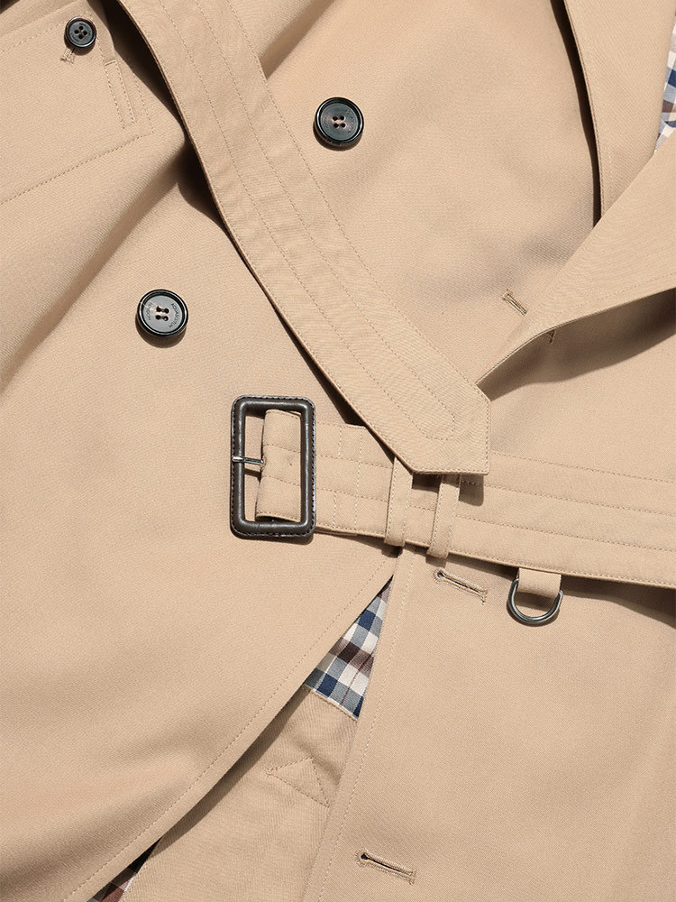 Aquascutum（アクアスキュータム） メンズ コート コットン ギャバジン
