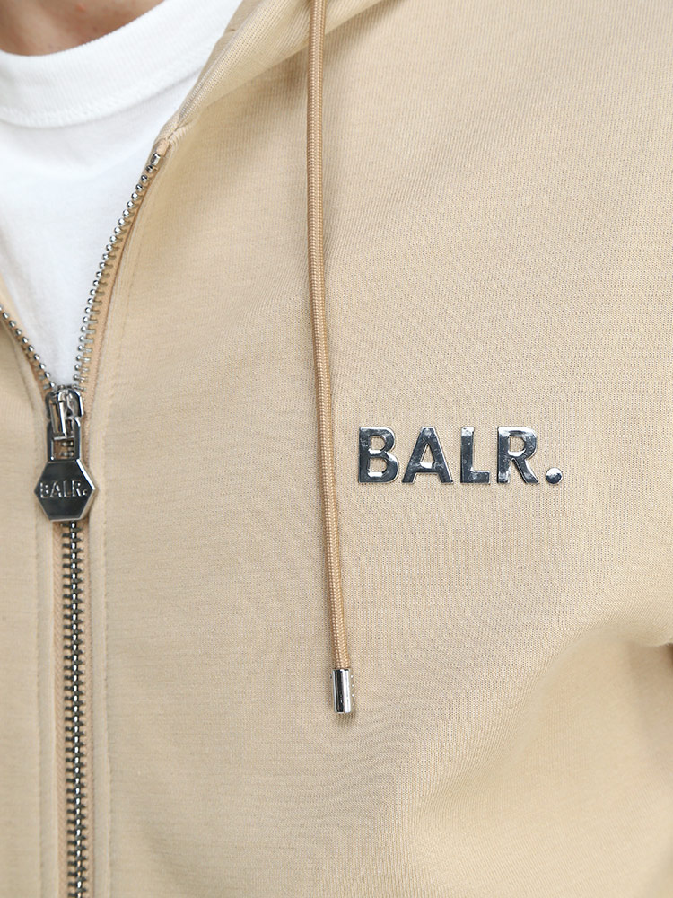 BALR.（ボーラー） パーカー メンズ スウェット メタルロゴ ブランド