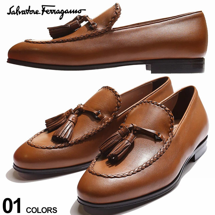 Salvatore Ferragamo サルヴァトーレフェラガモ レザー タッセル