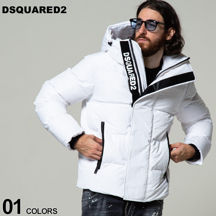 DSQUARED2 ディースクエアード フード フルジップ ダウン