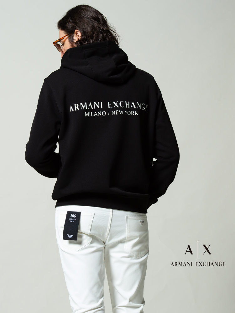 アルマーニエクスチェンジ メンズ ARMANI EXCHANGE ロゴ プリント プル