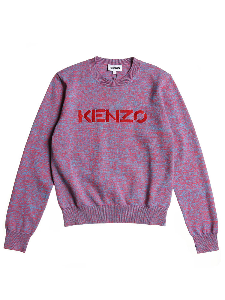 ケンゾー ニット レディース KENZO クラシックロゴ クルーネック