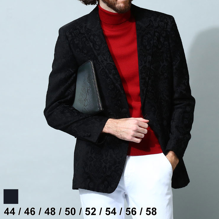 ETRO エトロ　ジャケット　カジュアルジャケット ETRO (エトロ) 総柄 シングル ジャケット ET222U1G5150095 44 46