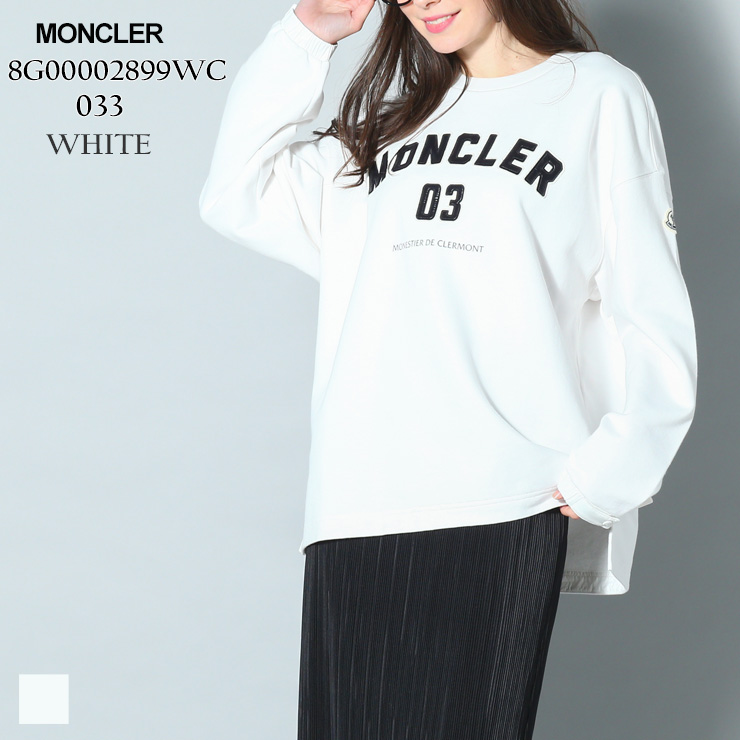 モンクレール MONCLER トレーナー スウェット レディース カレッジ