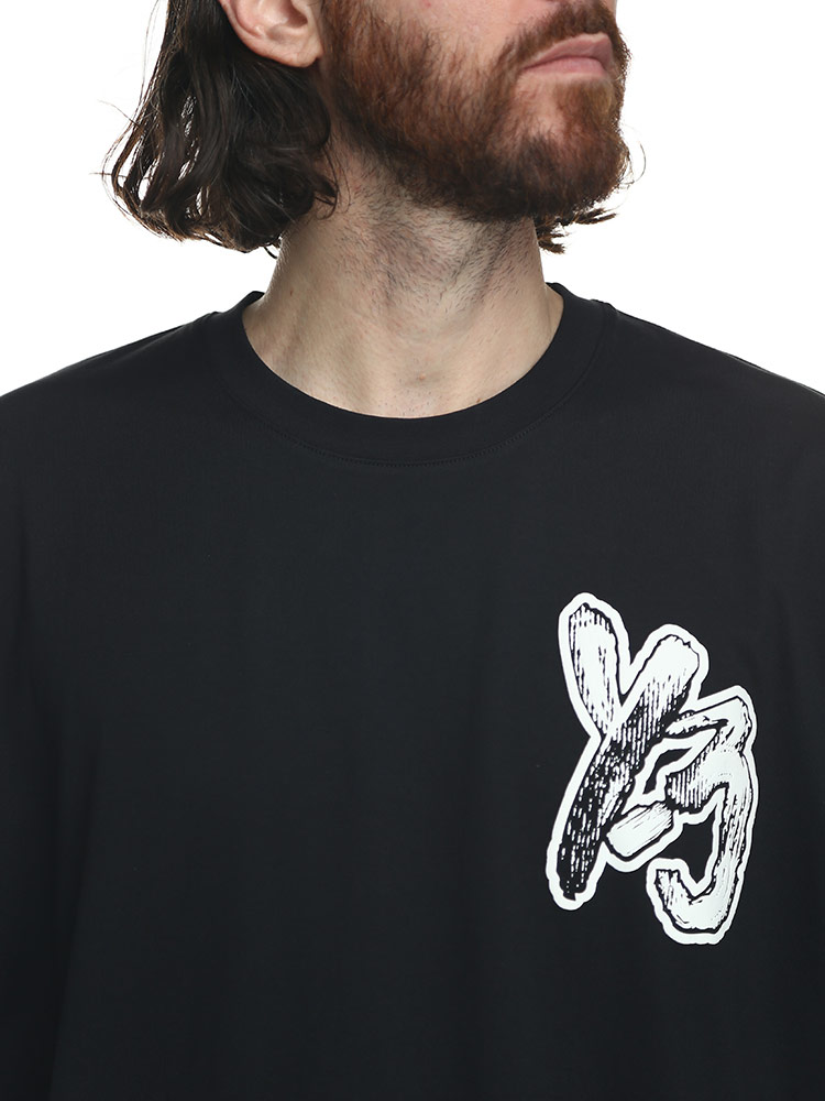 ワイスリー Y-3 Tシャツ 半袖 シャツ BRUSH GFX SS T ルーズ オーバー