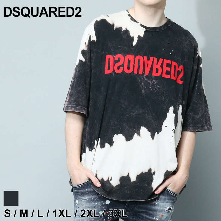 最新品国産DSQUARED Vネック Tシャツ サイズXL トップス