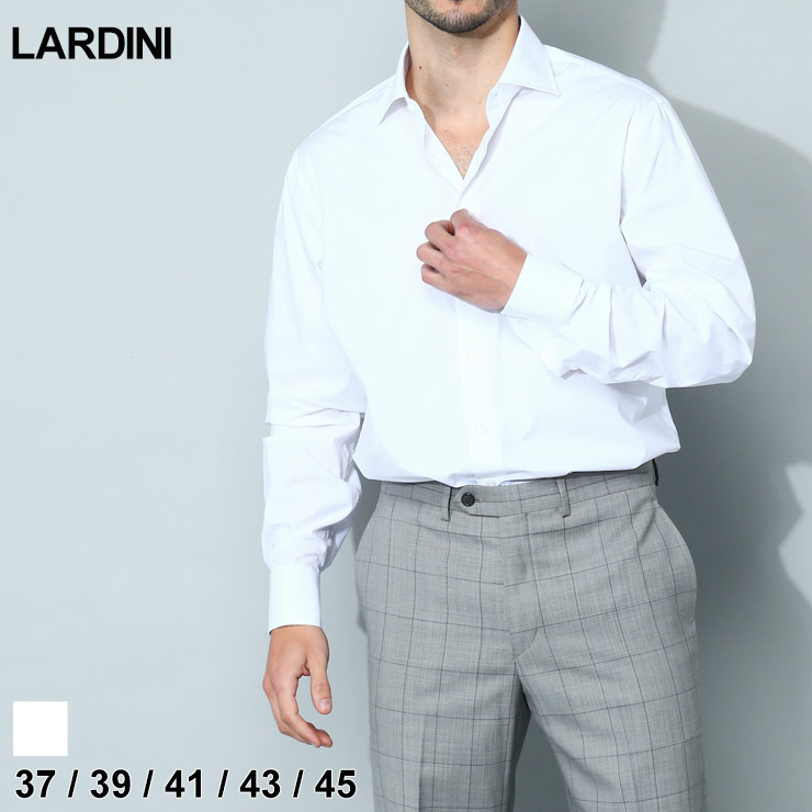ラルディーニ LARDINI シャツ ドレスシャツ ワイシャツ メンズ 綿 
