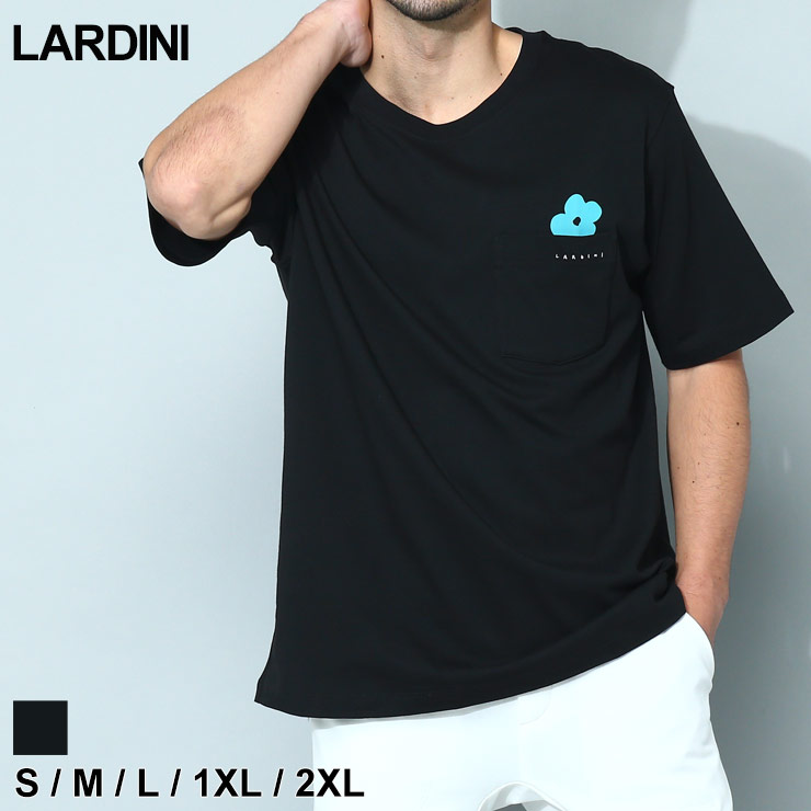 ラルディーニ Tシャツ 半袖 LARDINI メンズ カットソー ポケット