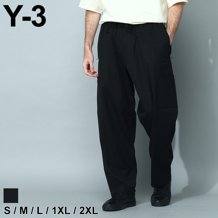 ワイスリー Y-3 パンツ ロングパンツ ストレート カーゴパンツ ボトムス REF W SL PANTS ブランド メンズ 黒 クロ  大きいサイズあり Y3H63048