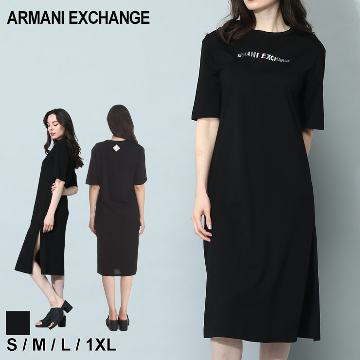 アルマーニ ワンピース ARMANI EXCHANGE レディース Tシャツ